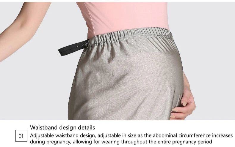 Electromagnetic Radiation Protective Maternity Apron – Front & Full Shielding Options