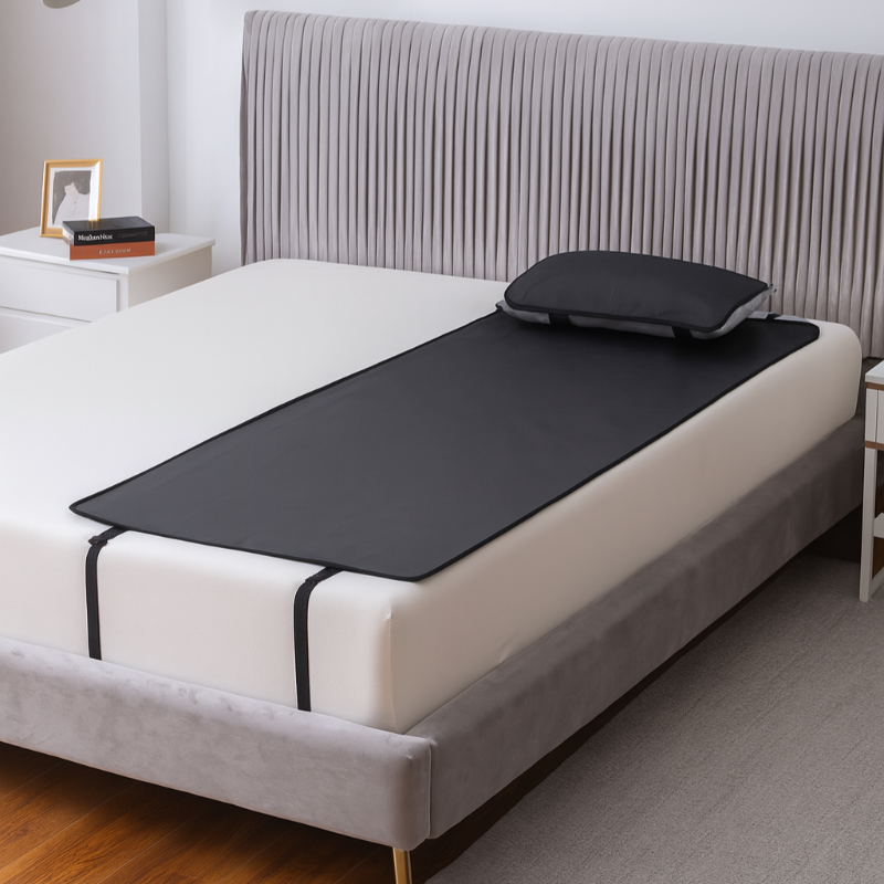 Grounding Bed Mat or Pillowcase – Natural Earthing with Conductive Leather & Rubber