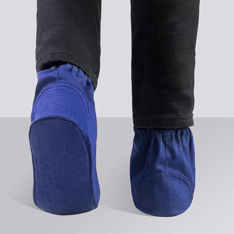 EMF Shielding Shoe Covers – Anti-Radiation Boot Covers with Silver Fiber Lining or 100% Metal Fiber, for Lab and Industrial Use