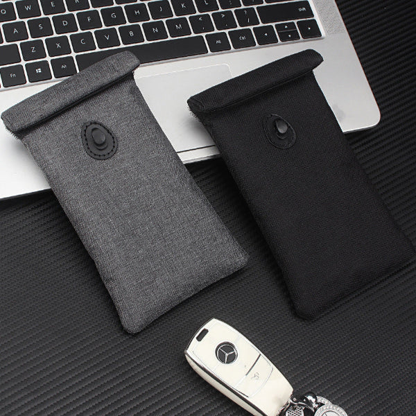 Faraday Pouch for Car Keys and Phone – Signal Blocking RFID Protection Bag
