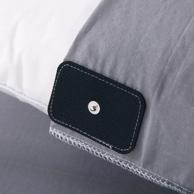 Grounding Fitted Sheet Set with 5% Silver Fiber – Includes Cord & Plug for EMF Protection