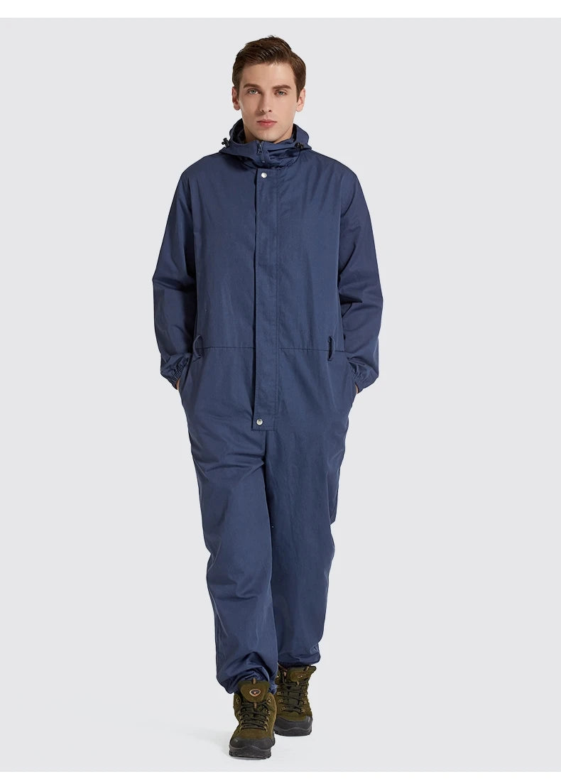 Unisex Electromagnetic Radiation Protective Coveralls – 50%/75%/100% Silver Fiber Shielding