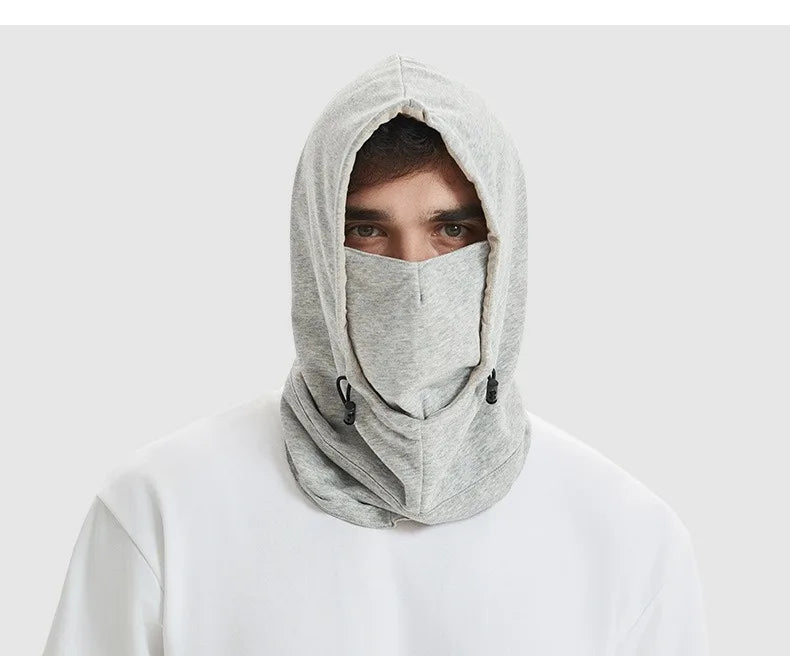 EMF Shielding Hood with Built-in Face Mask – 100% Silver Fiber Lining