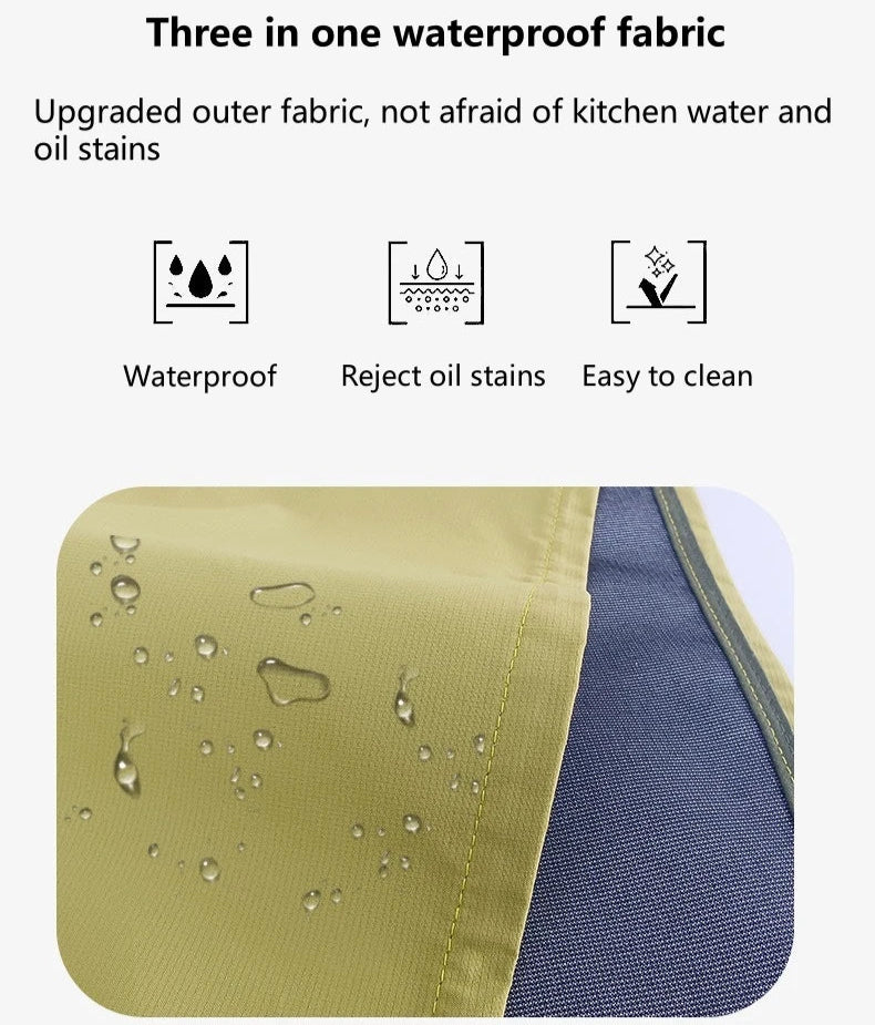 Unisex Electromagnetic Radiation Protective Apron with Silver Fiber Lining