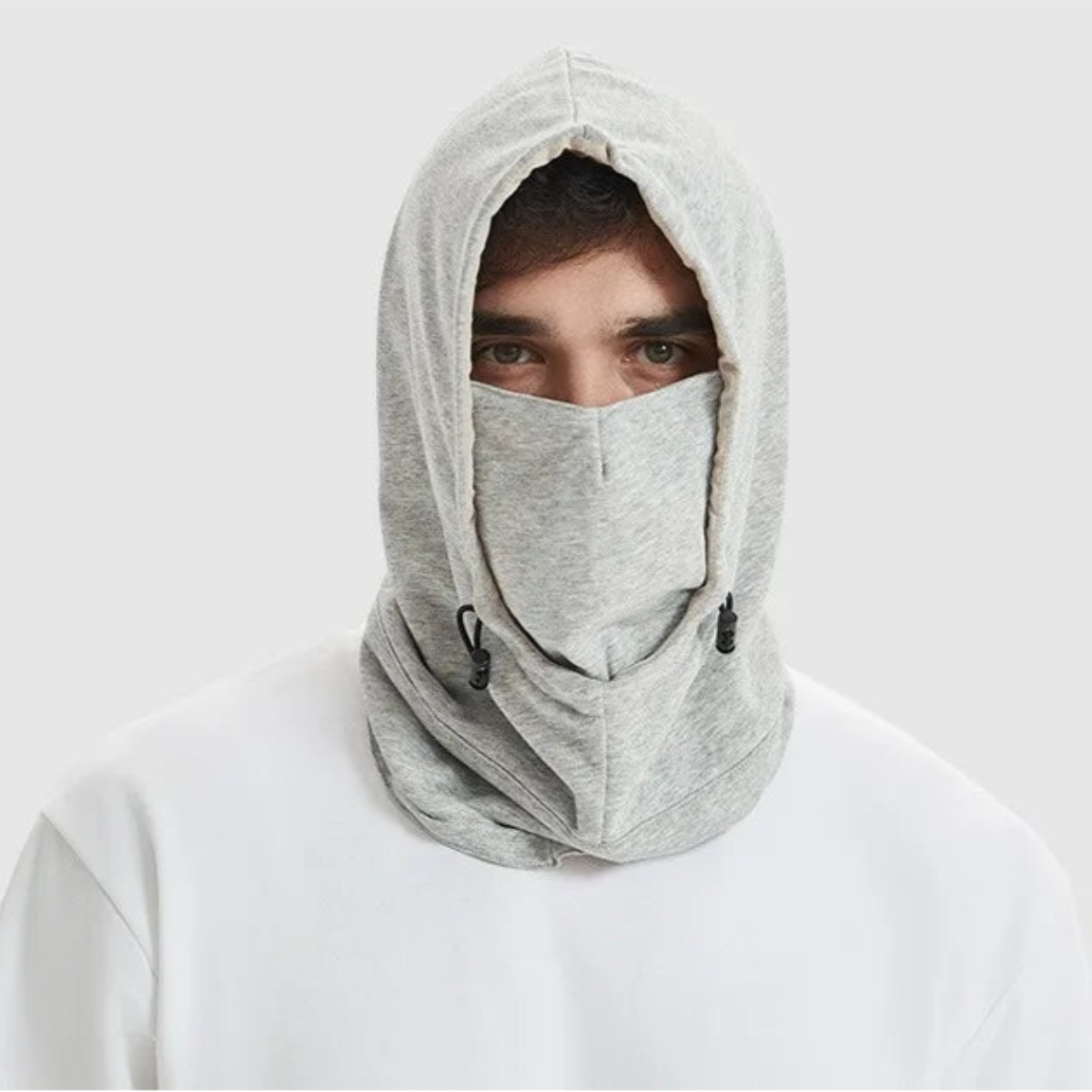EMF Shielding Hood with Built-in Face Mask – 100% Silver Fiber Lining