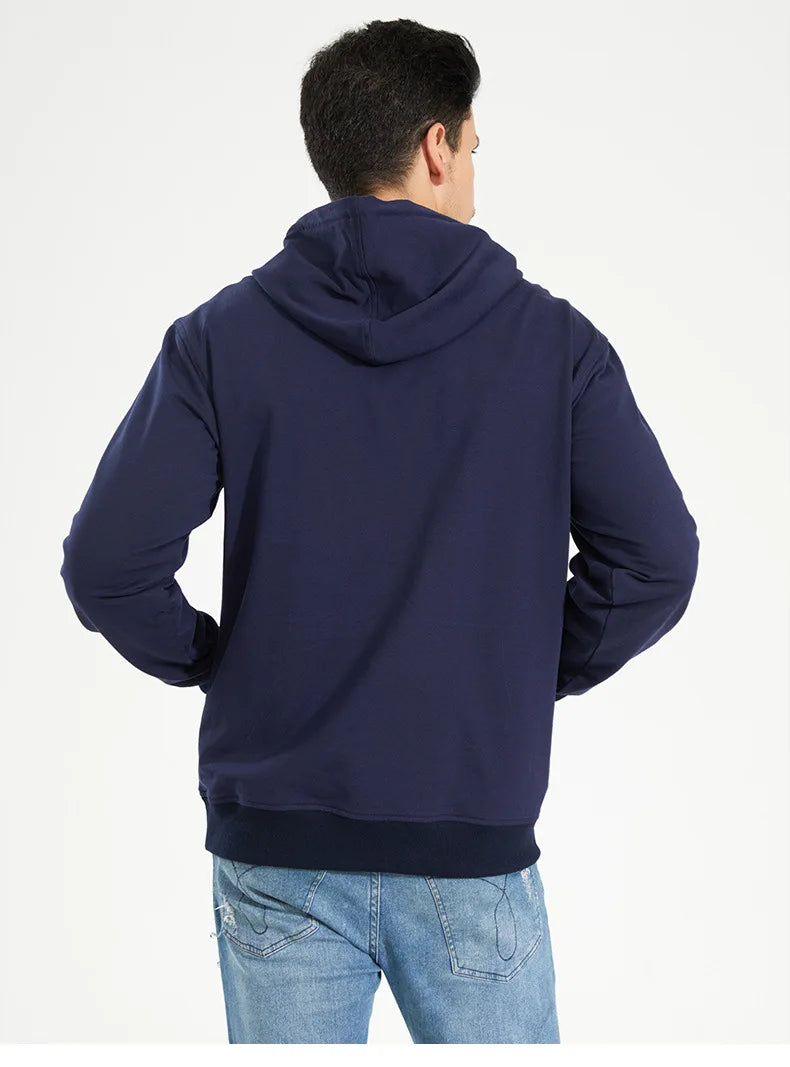 Electromagnetic Radiation Protective Hoodie with 100% Silver Fiber Lining for EMF Shielding