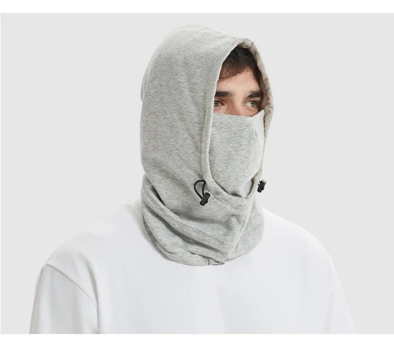 EMF Shielding Hood with Built-in Face Mask – 100% Silver Fiber Lining