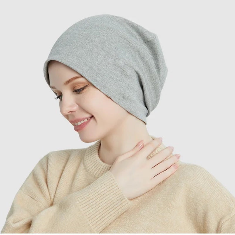 Unisex Electromagnetic Radiation Protective Knitted Hat – 100% Silver Fiber Lining, EMF Shielding Beanie for Daily Use