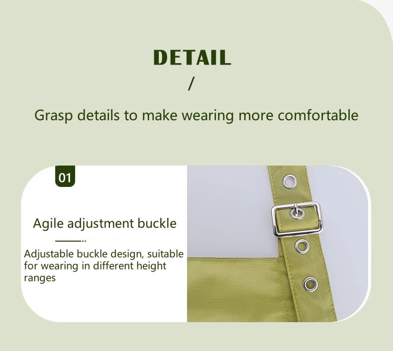 Unisex Electromagnetic Radiation Protective Apron with Silver Fiber Lining