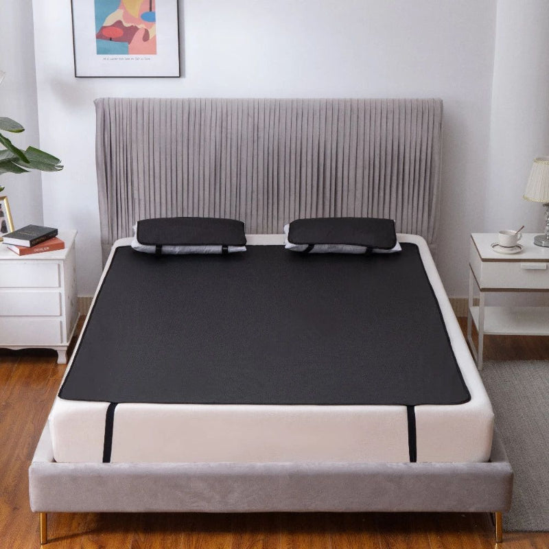 Grounding Bed Mat or Pillowcase – Natural Earthing with Conductive Leather & Rubber