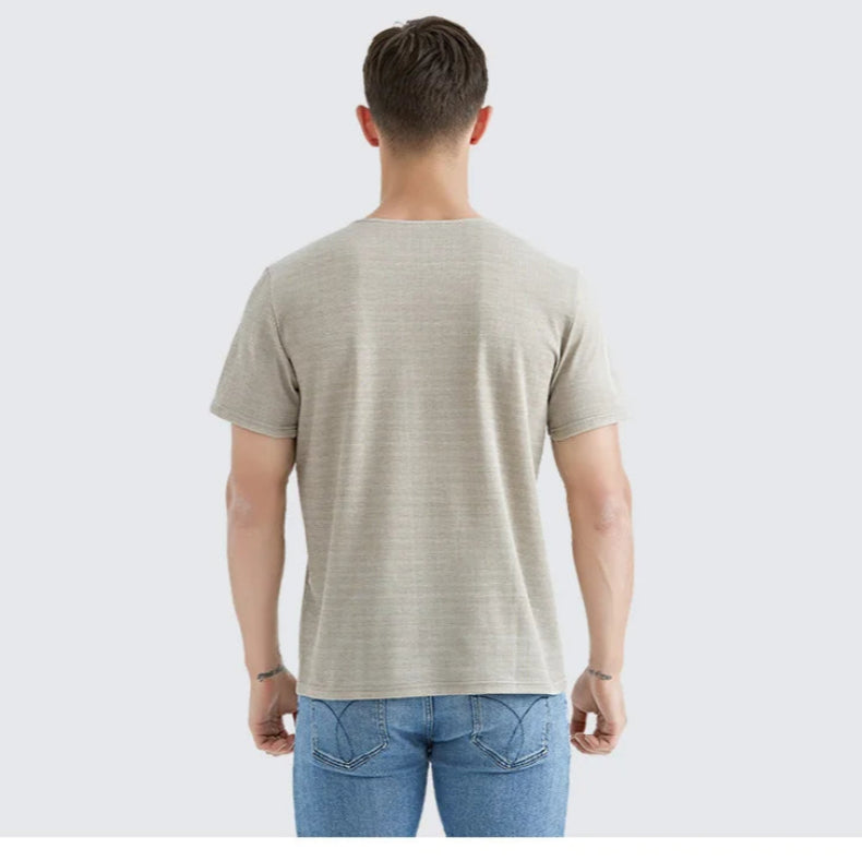 EMF Shielding Short Sleeve Shirt – 34.2% Silver Fiber, Cotton Lining