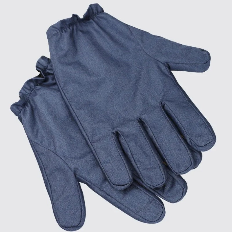 EMF Shielding Gloves – Anti-Radiation Silver & Metal Fiber Protective Gloves