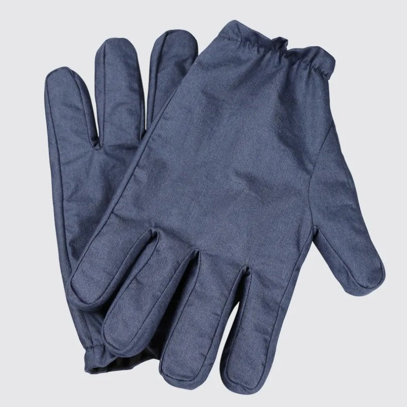 EMF Shielding Gloves – Anti-Radiation Silver & Metal Fiber Protective Gloves