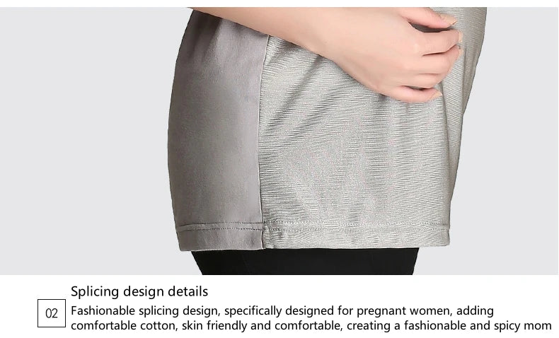 Electromagnetic Radiation Protective Maternity Apron – Front & Full Shielding Options