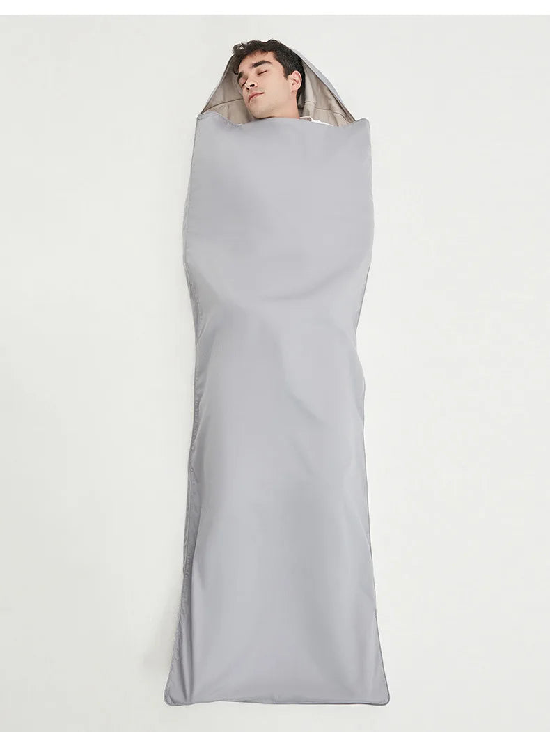 EMF Shielding Sleeping Bag with 50% or 100% Silver Fiber Lining – Radiation Protective Cotton Sleep Sack