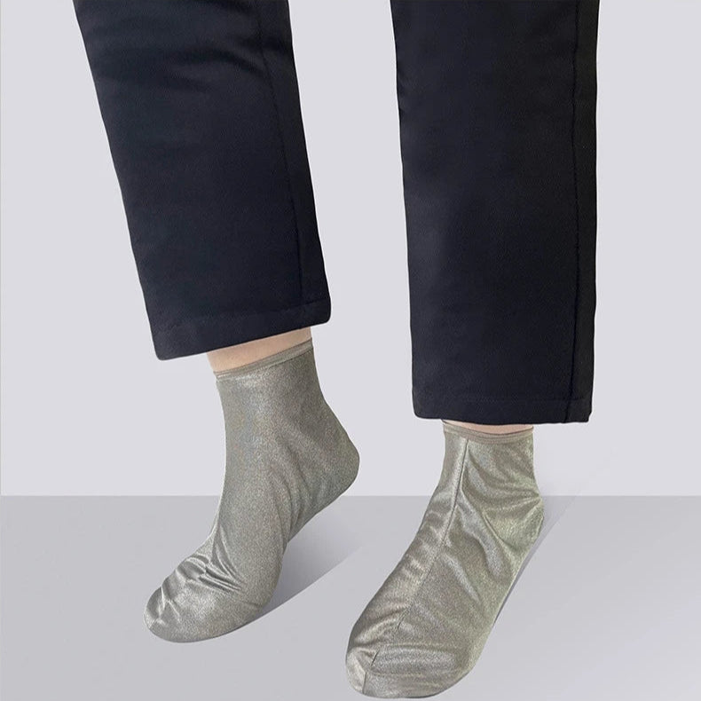 Unisex Electromagnetic Radiation Blocking Socks - 100% Silver Fiber EMF Shielding Socks
