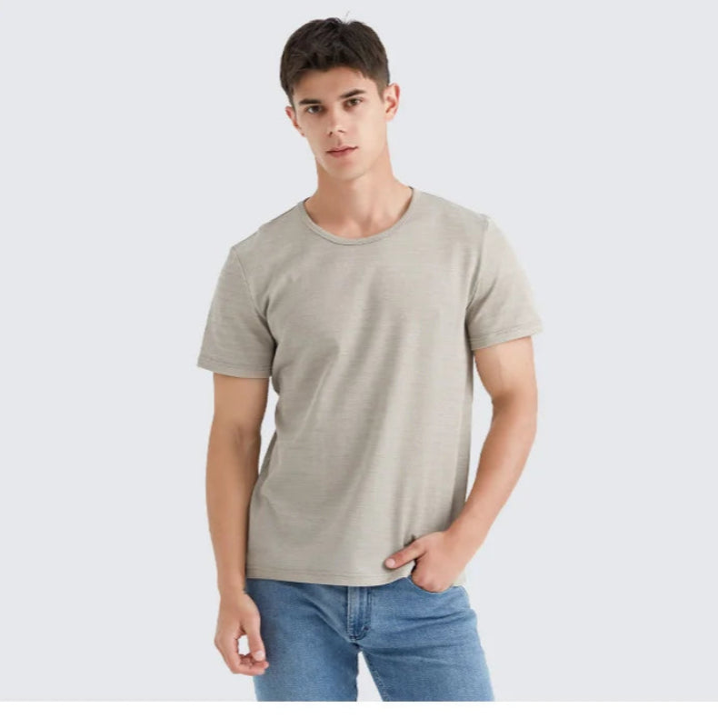 EMF Shielding Short Sleeve Shirt – 34.2% Silver Fiber, Cotton Lining