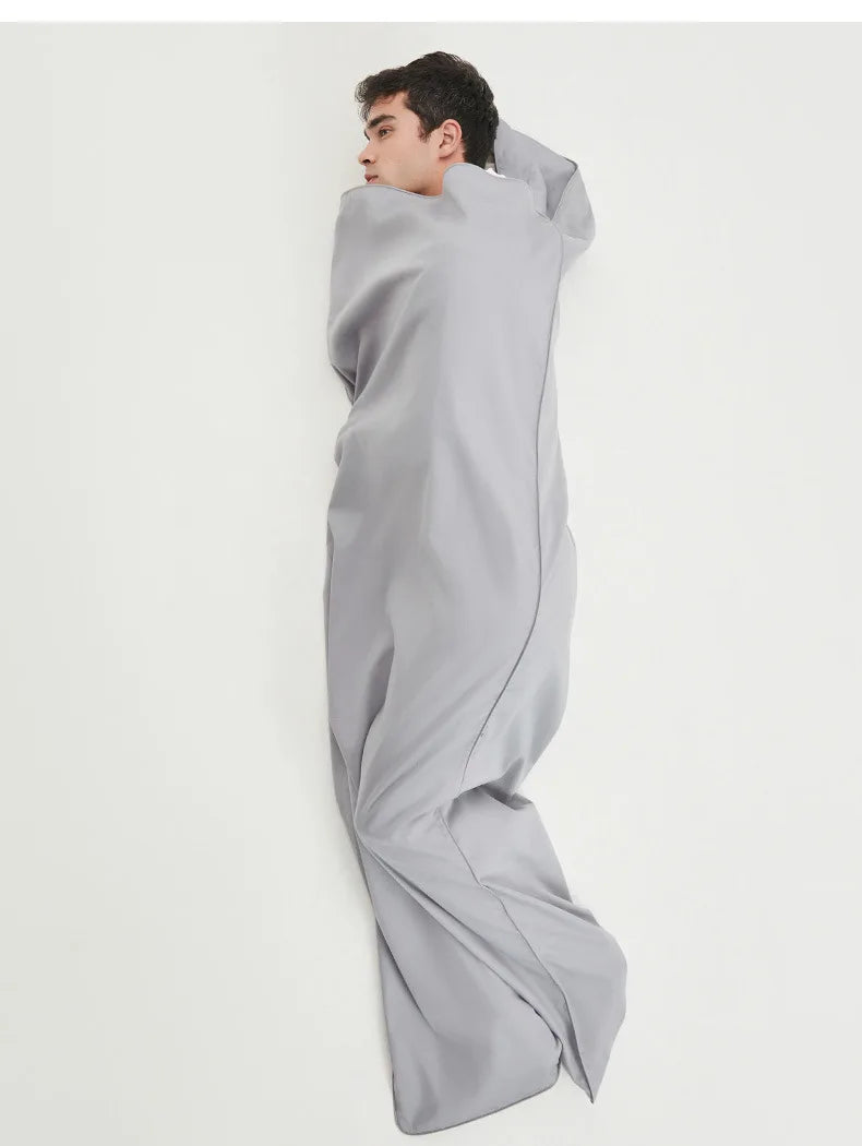 EMF Shielding Sleeping Bag with 50% or 100% Silver Fiber Lining – Radiation Protective Cotton Sleep Sack