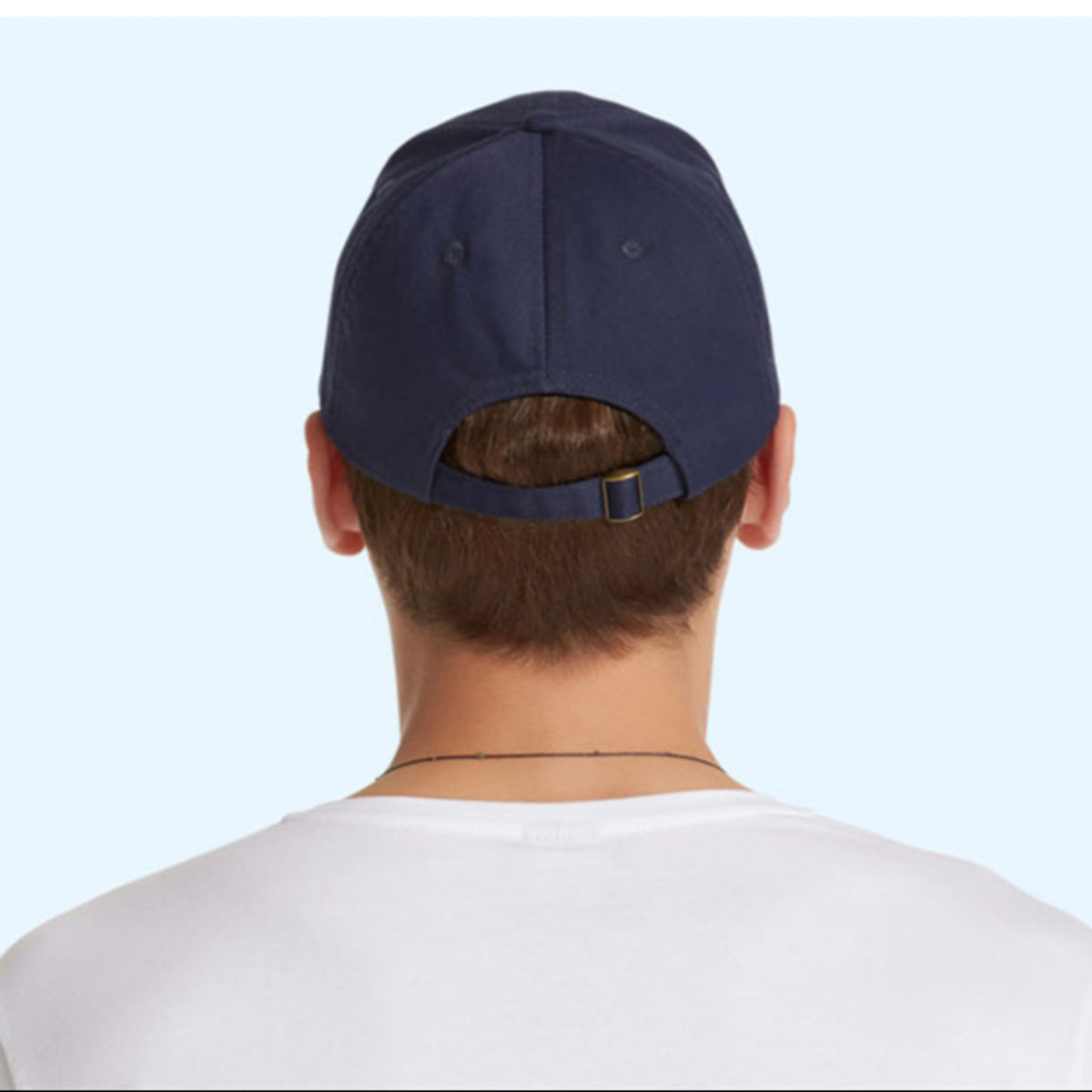 Unisex Silver Fiber EMF Shielding Cap — Adjustable Radiation Protection Hat, 100% Silver Fabric