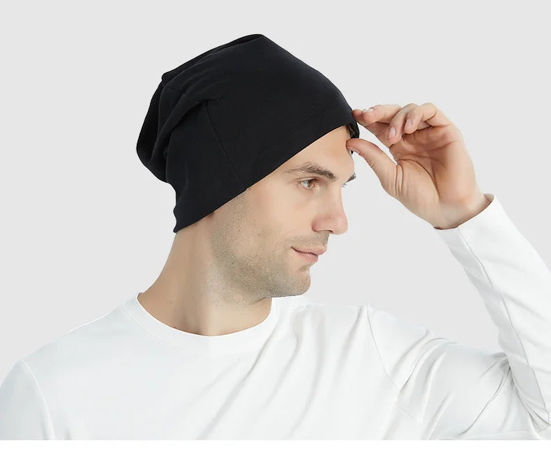 Unisex Electromagnetic Radiation Protective Knitted Hat – 100% Silver Fiber Lining, EMF Shielding Beanie for Daily Use