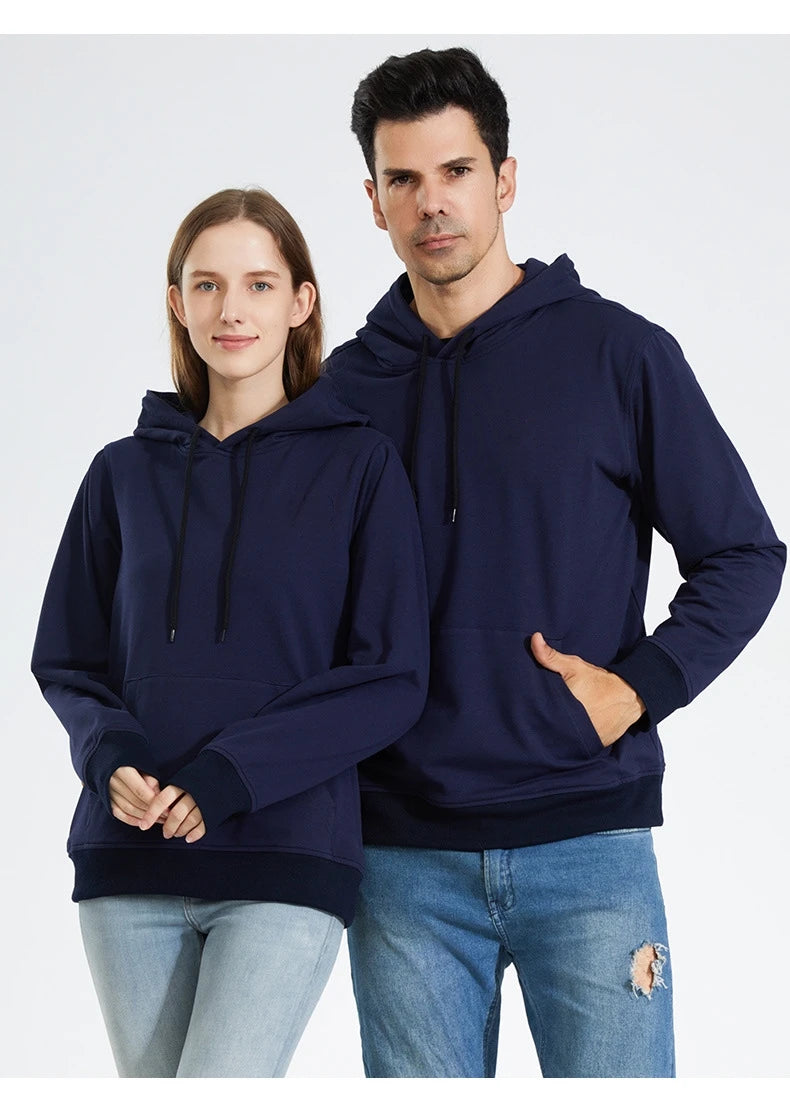Electromagnetic Radiation Protective Hoodie with 100% Silver Fiber Lining for EMF Shielding
