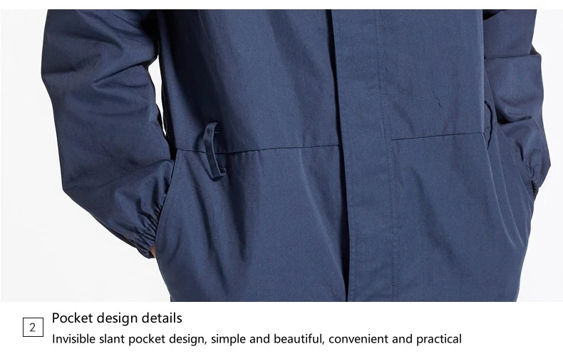 Unisex Electromagnetic Radiation Protective Coveralls – 50%/75%/100% Silver Fiber Shielding