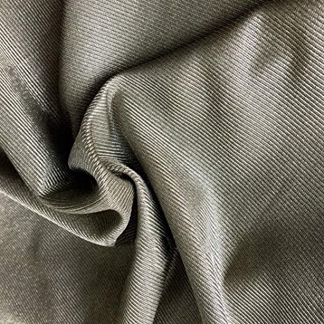 White Bear Tech High dB Faraday Fabric — 100% Silver Elastic EMF RF Shielding