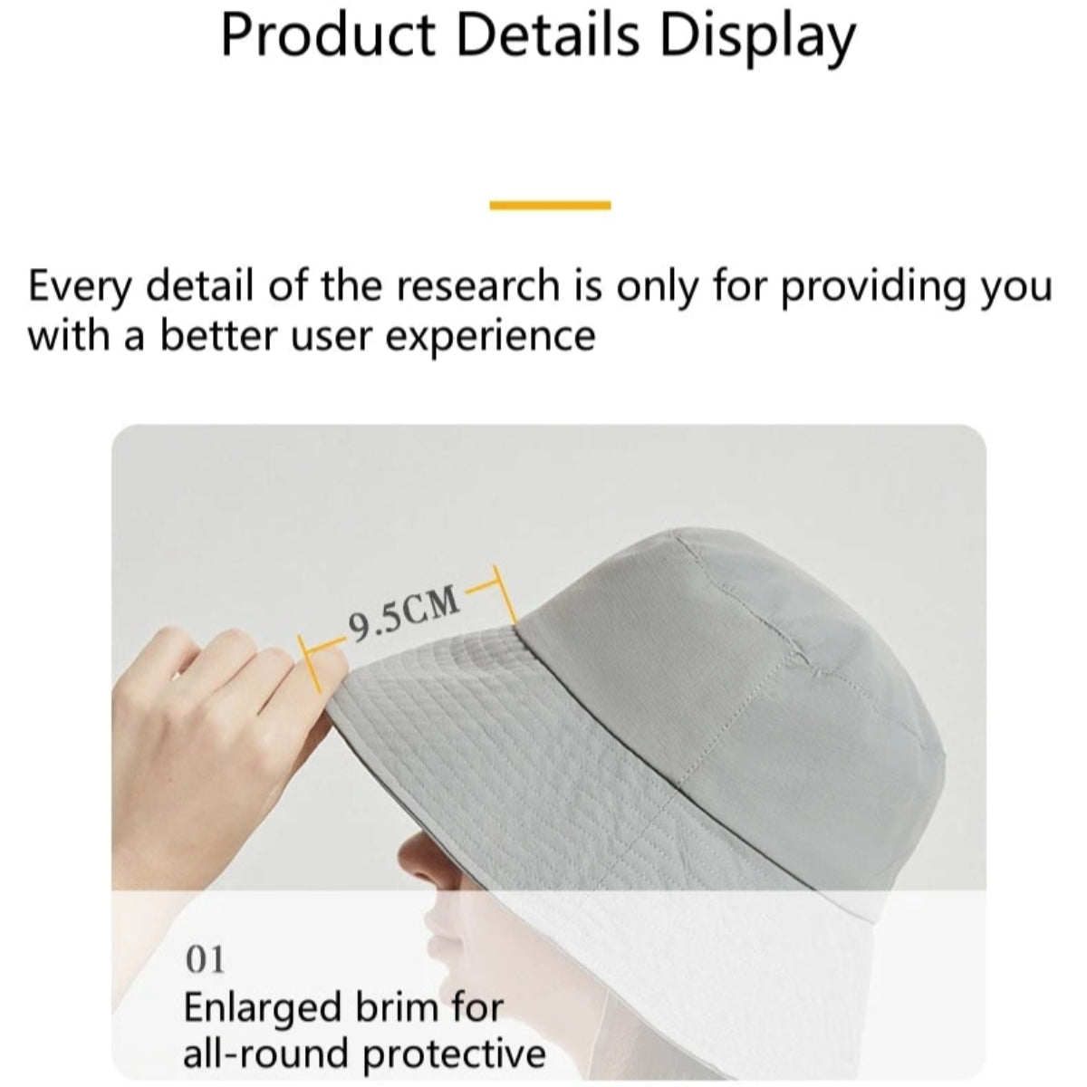 EMF Shielding Bucket Hat – 100% or 50% Silver Fiber, Unisex Radiation Protection