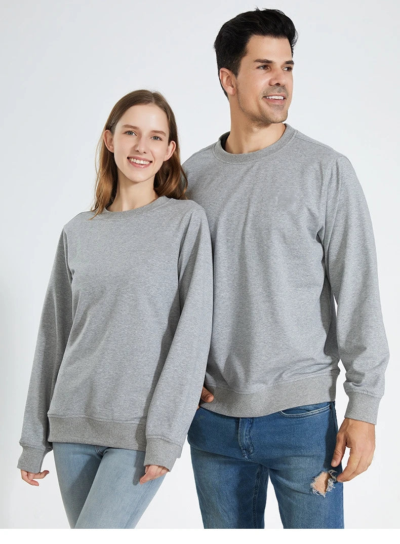 EMF Shielding Sweatshirt with 100% Silver Fiber Inner Layer for Daily Electromagnetic Protection