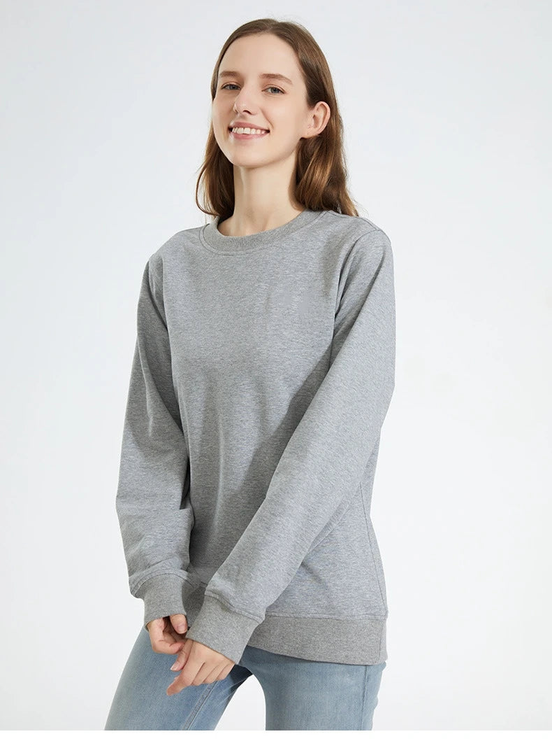 EMF Shielding Sweatshirt with 100% Silver Fiber Inner Layer for Daily Electromagnetic Protection
