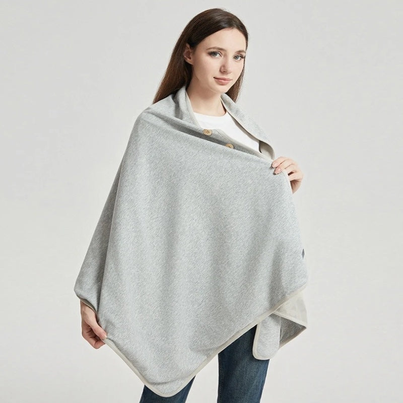Electromagnetic Radiation Shielding Blanket & Shawl – 50% / 75% Silver Fiber Lining