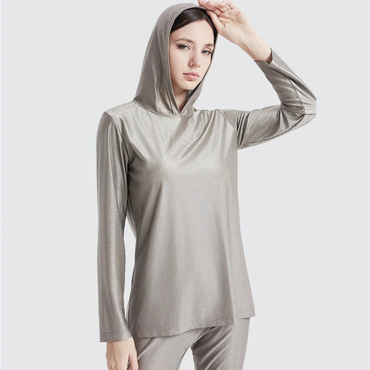 EMF Blocking Hoodie Undershirt – Unisex Protective Wear