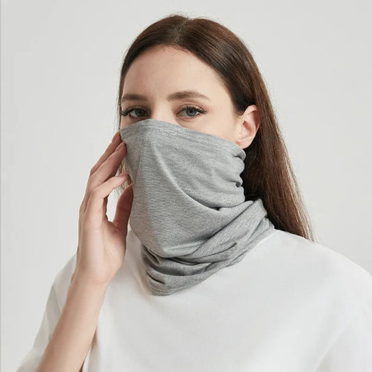 Unisex Electromagnetic Radiation Protective Scarf – 100% Silver Fiber Lining Neck Cover for EMF & Thyroid Shielding