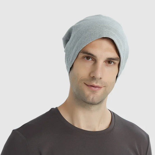 Unisex Electromagnetic Radiation Protective Knitted Hat – 100% Silver Fiber Lining, EMF Shielding Beanie for Daily Use