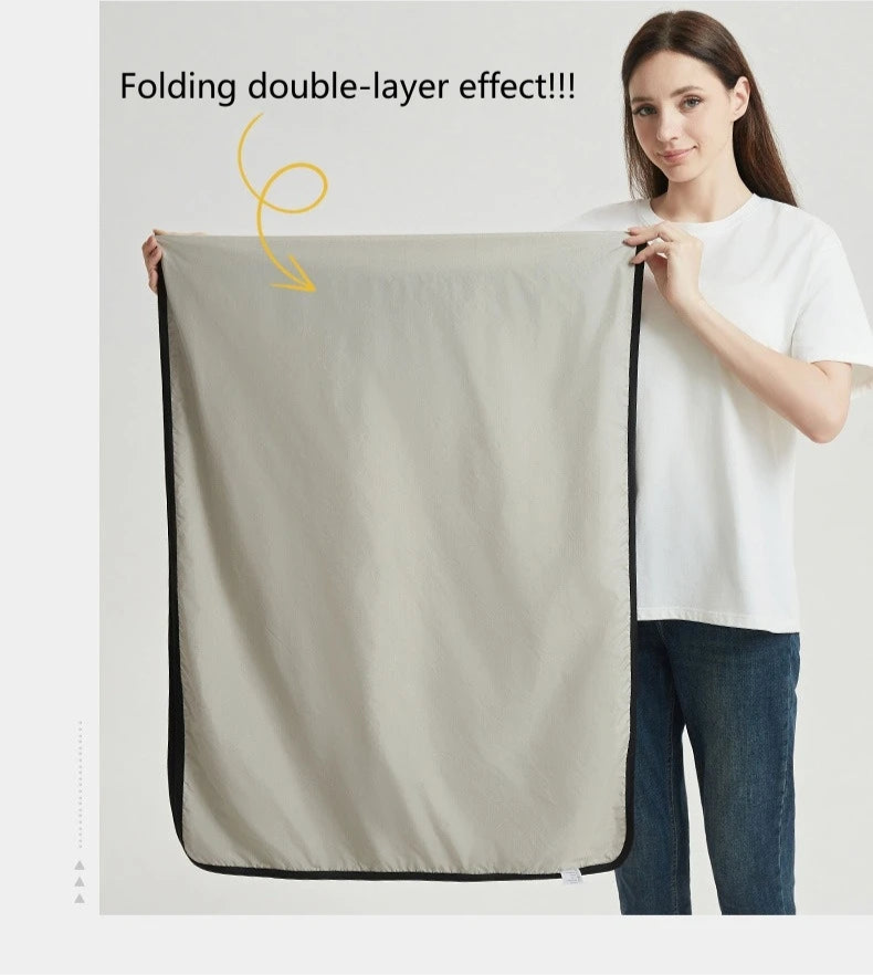 Electromagnetic Radiation Shielding Blanket & Shawl – 50% / 75% Silver Fiber Lining