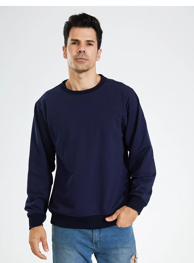 EMF Shielding Sweatshirt with 100% Silver Fiber Inner Layer for Daily Electromagnetic Protection