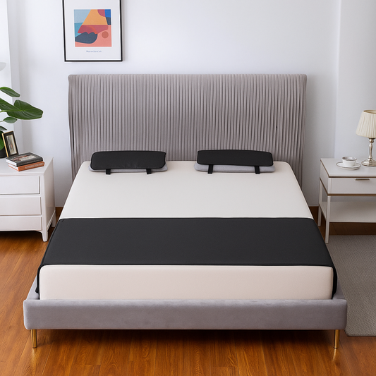 Grounding Bed Mat or Pillowcase – Natural Earthing with Conductive Leather & Rubber